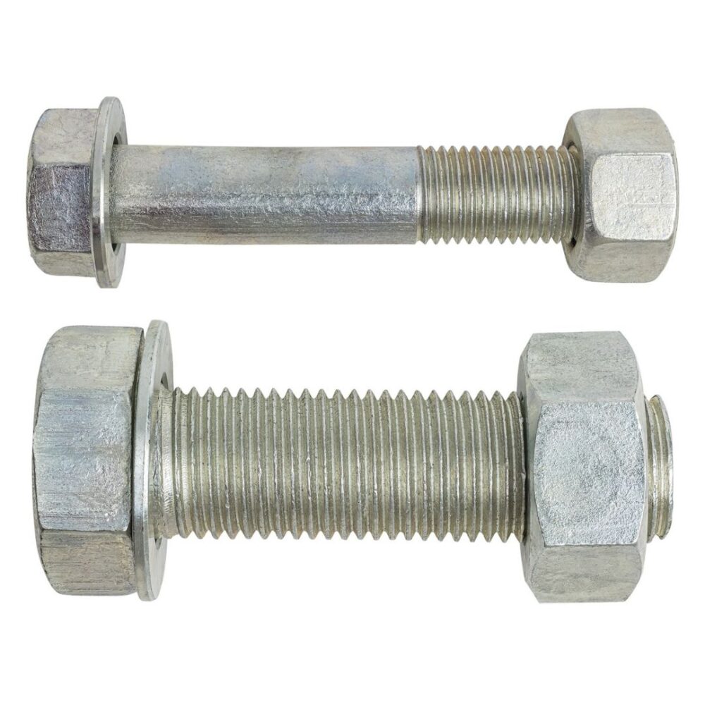 Zinc Electroplating Silver Nut & Bolts