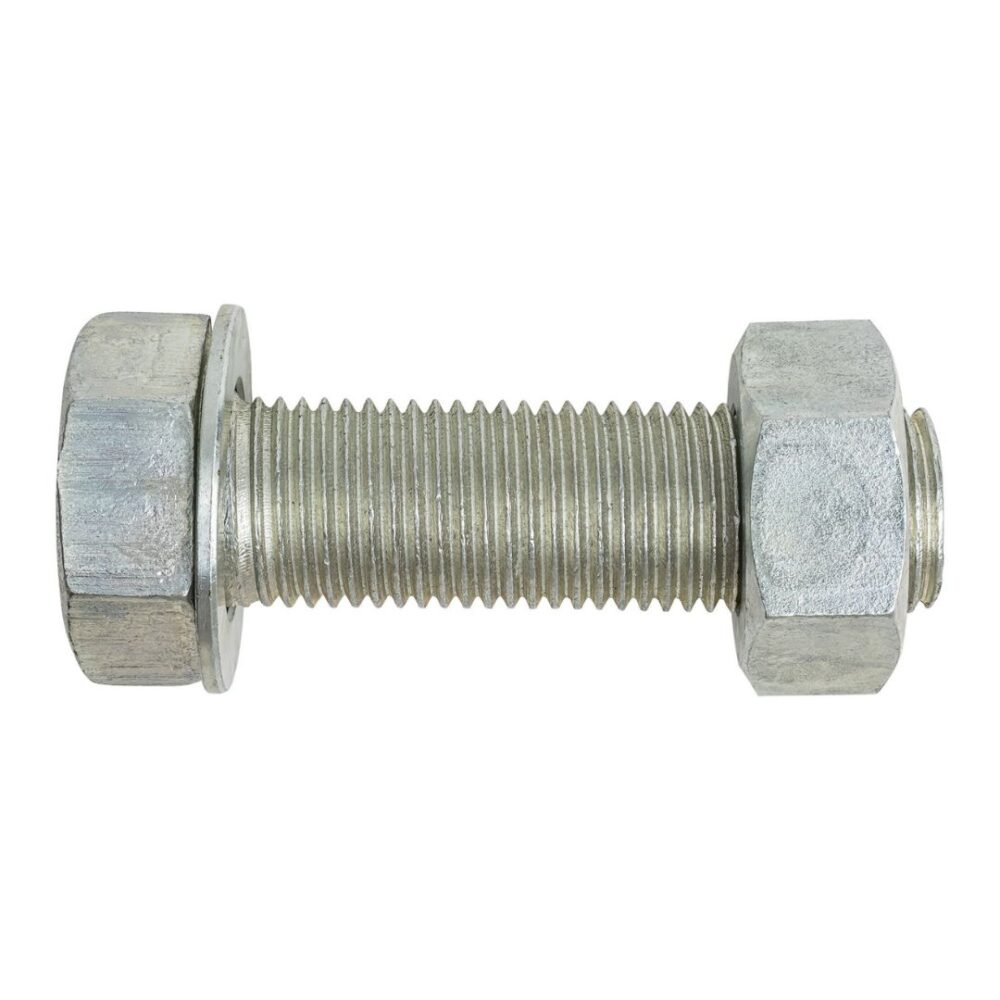 Zinc Electroplating Silver Nut & Bolts