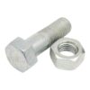 Zinc Electroplating Silver Nut & Bolts