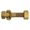 Zinc Electroplating Gold Nut & Bolts