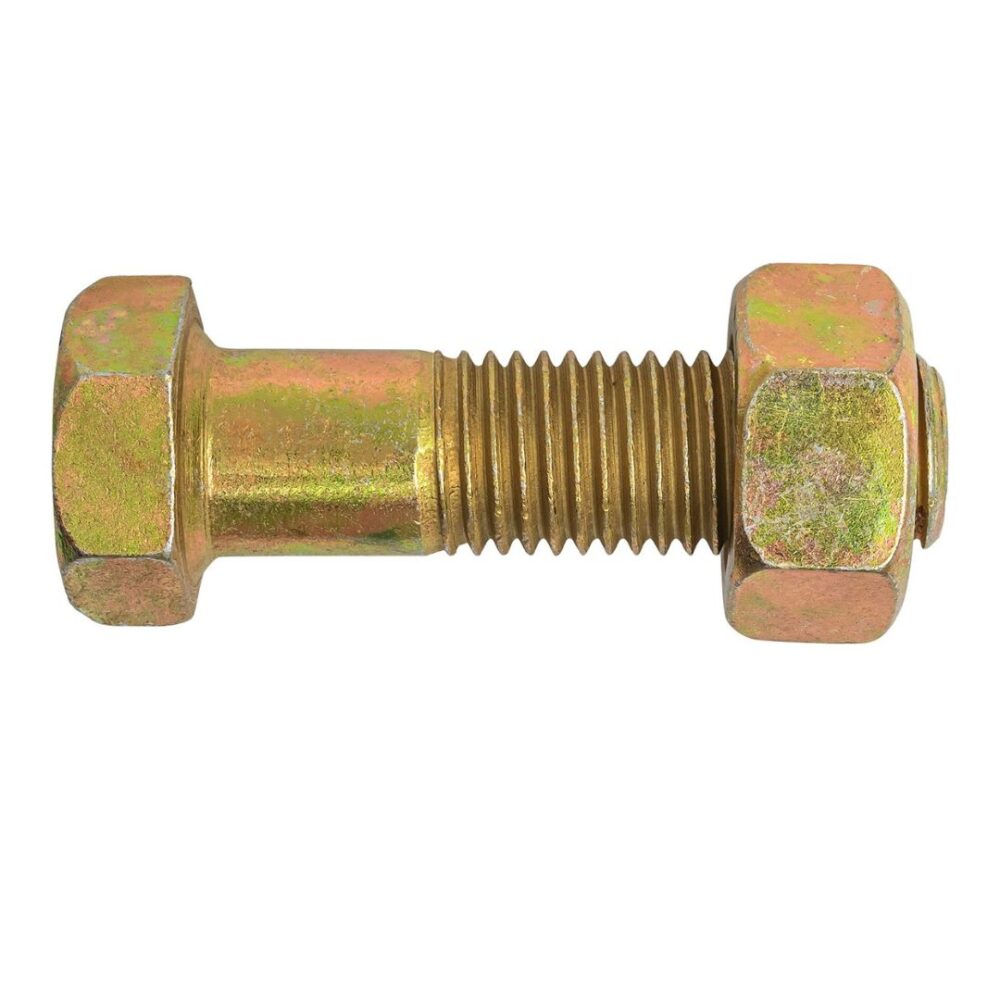 Zinc Electroplating Gold Nut & Bolts