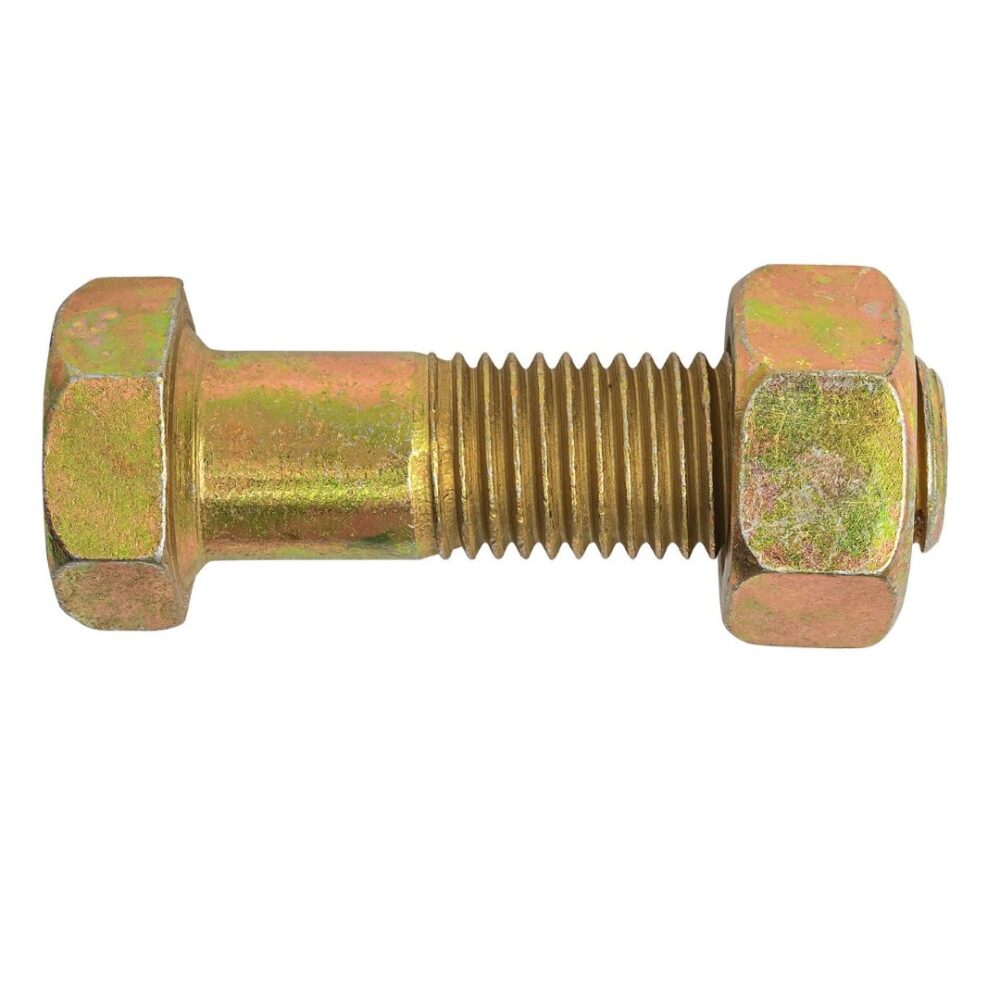 Zinc Electroplating Gold Nut & Bolts