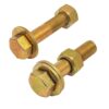 Zinc Electroplating Gold Nut & Bolts