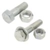Zinc Electroplating Silver Nut & Bolts