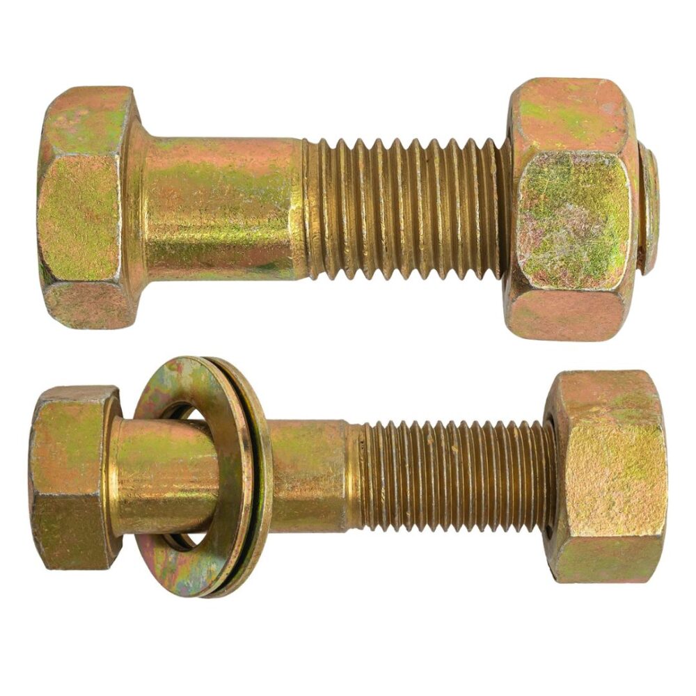 Zinc Electroplating Gold Nut & Bolts